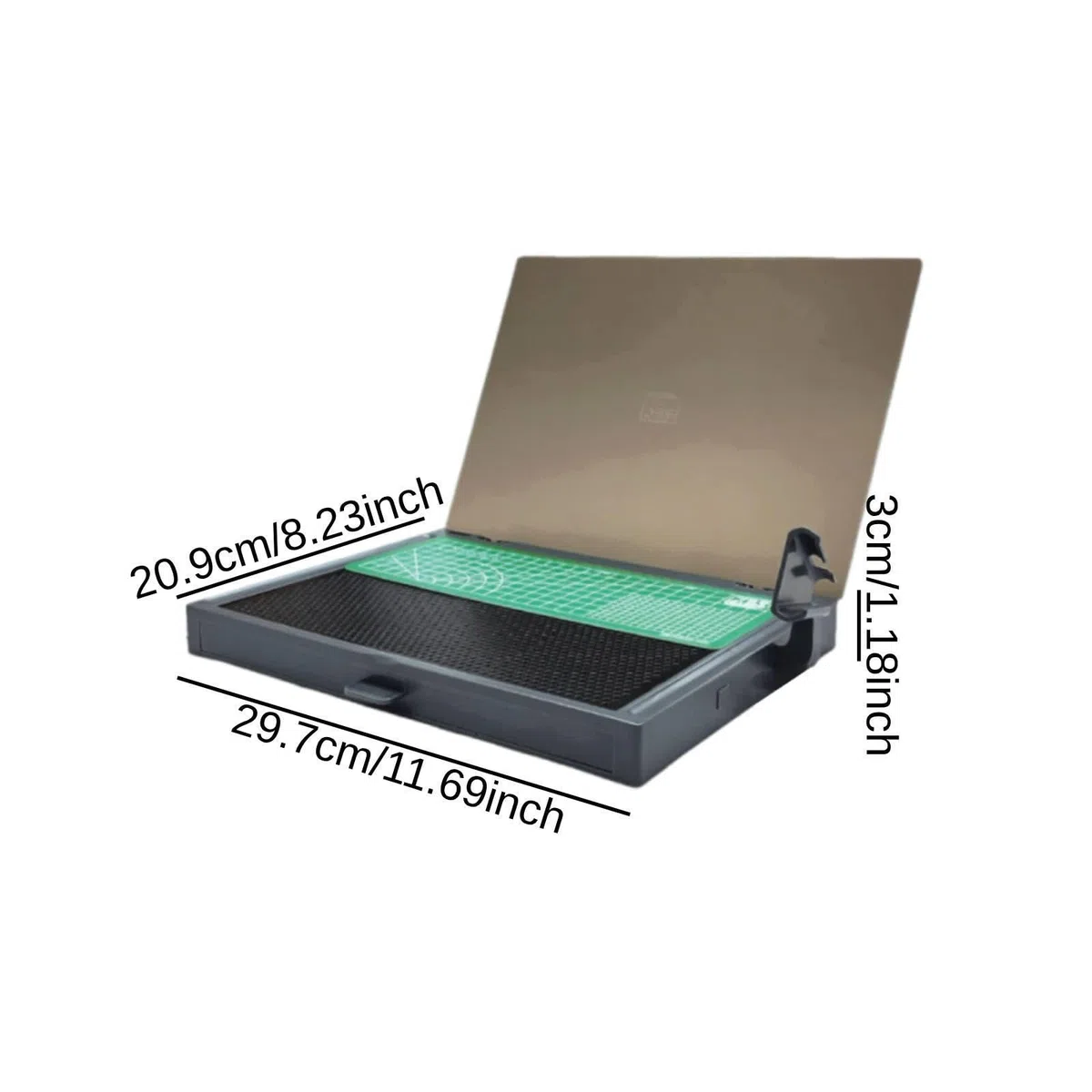 MagiDeal Banco Trabajo para construcción maquetas, Organizador portátil, Soporte para Manualidades, Accesorios Resistentes para Herramientas