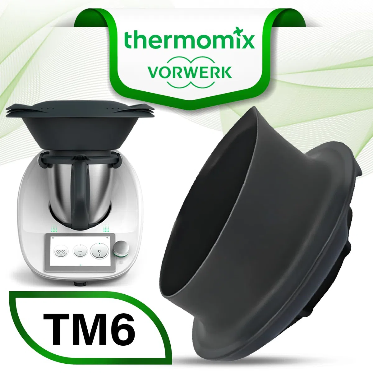 Cubilete de 100 ml de Robot de Cocina para Vorwerk Thermomix TM6 - Garantía de 5 Años - ONIX TECH