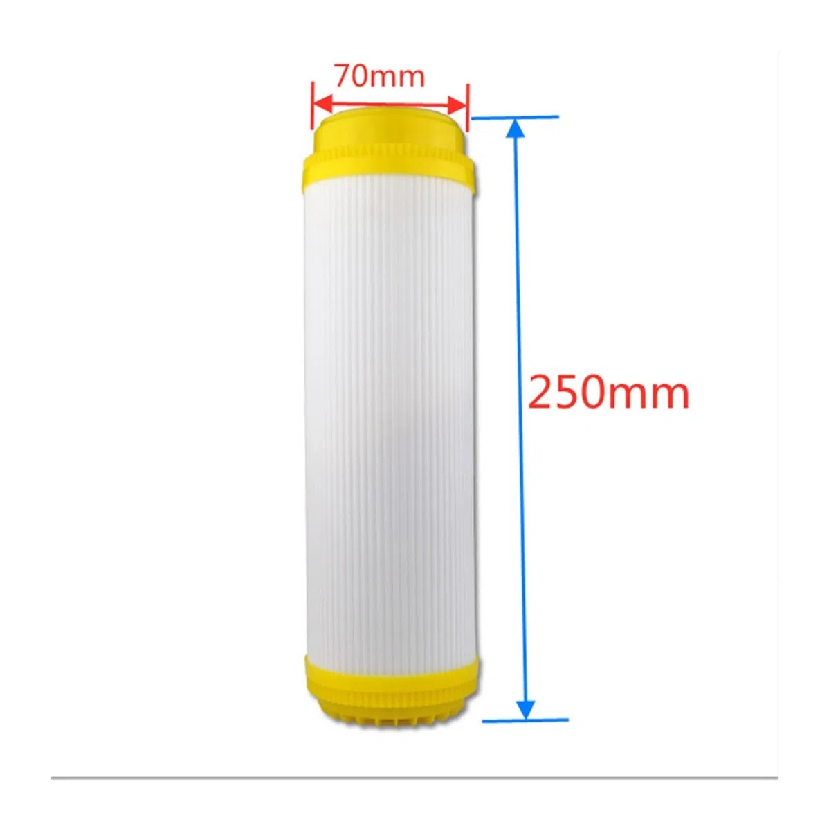 Cartucho de filtro de resina Filtro de intercambio iónico de agua pura suavizada