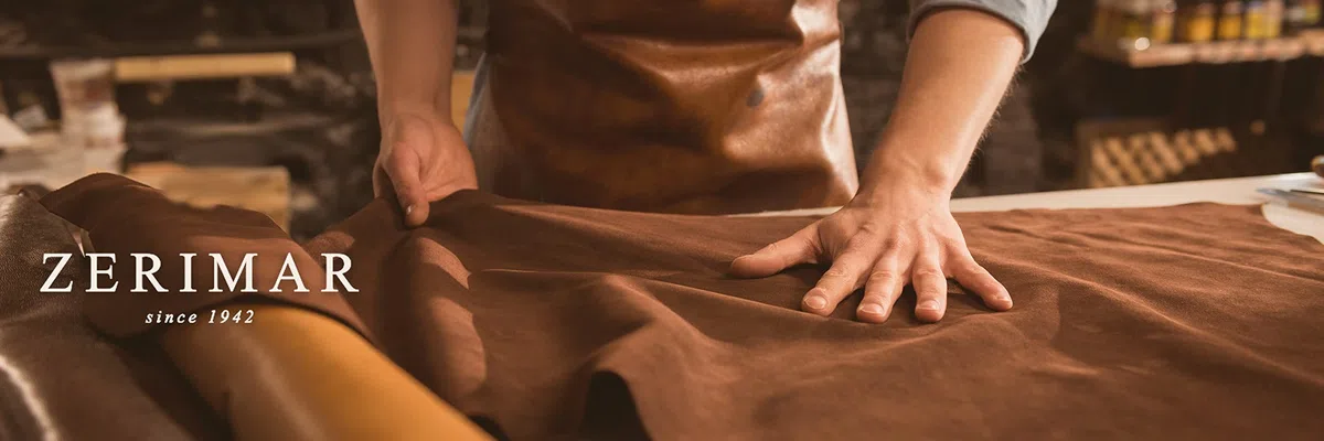 Zerimar Piel de Cuero Natural 100% Genuino | Cuero de Alta Calidad para Manualidades, Tapicería y Artesanía | Material Flexible, Resistente y Duradero | Medidas 105x75 cm