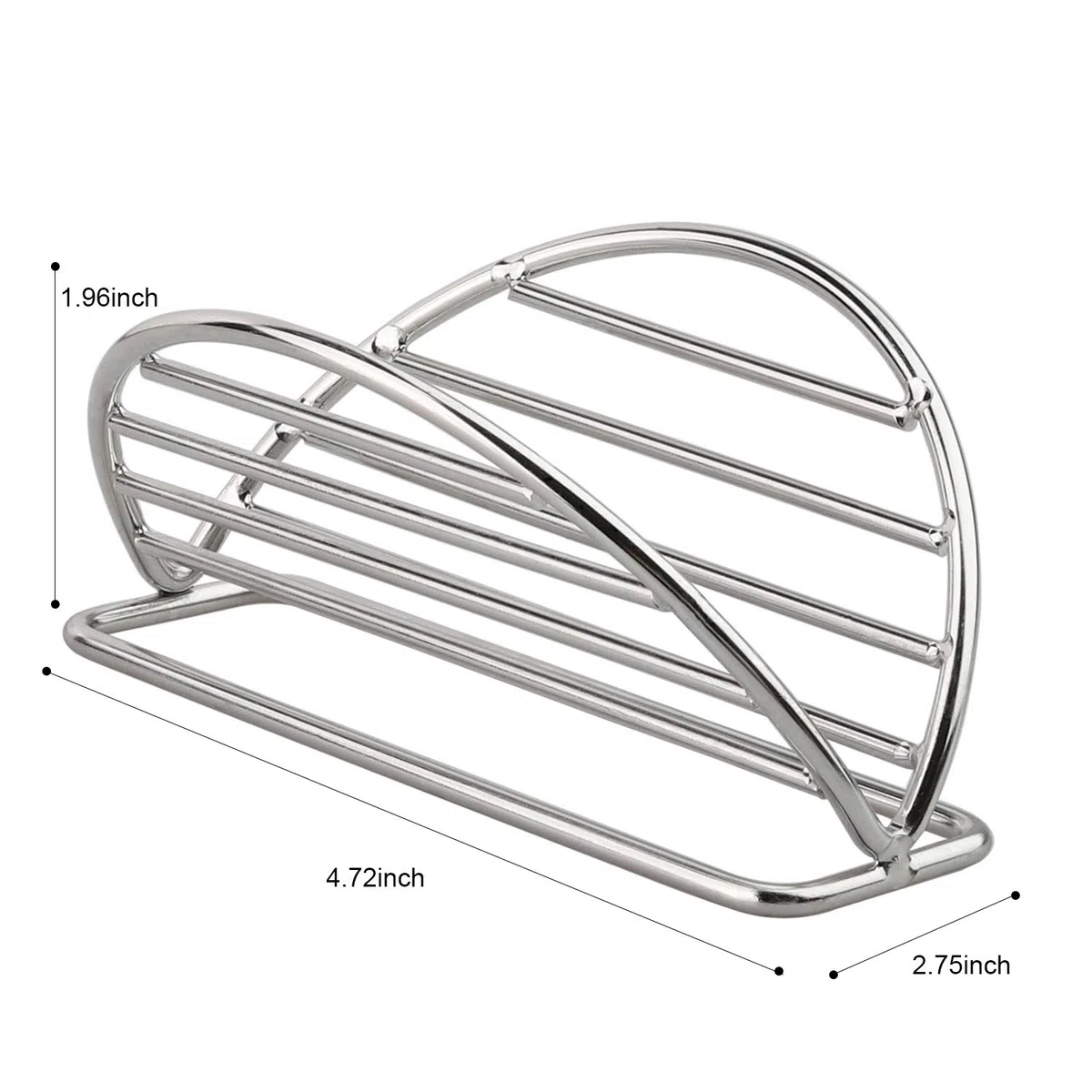Soporte para tacos de acero inoxidable, bandeja para tacos, juego de cocina para tortillas, burritos, fiestas y restaurantes (soportes para tacos)