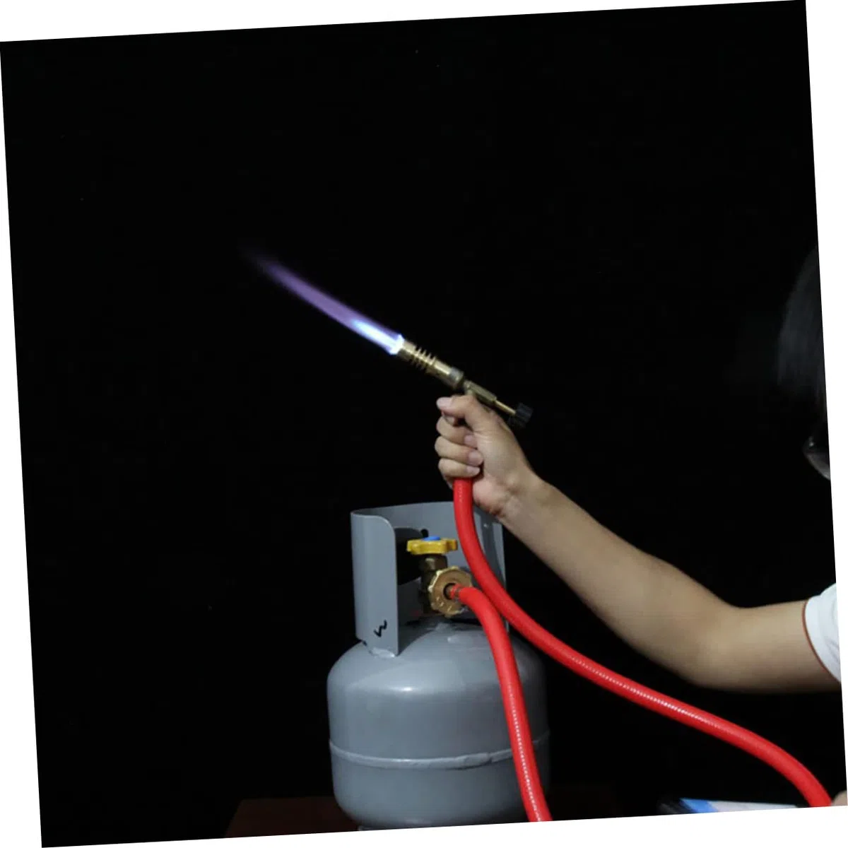 Gas Reemplazable Multifunción para Soldar Profesional Diseño Ergonómico y Llama Continua Adecuado para Cocinar y Caramelizar Postres