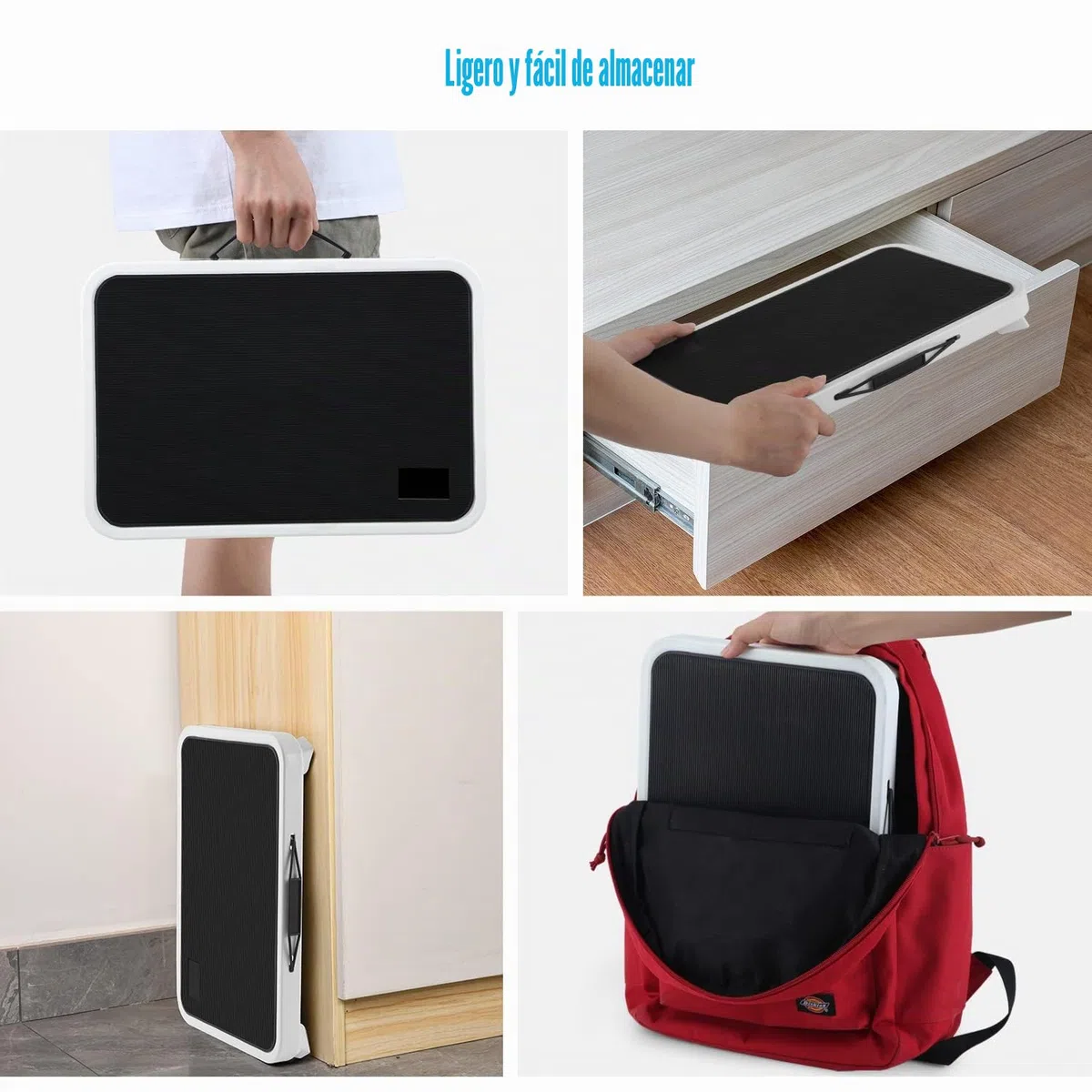 HBTower Taburete plegable, altura regulable, escalera con plataforma antideslizante, soporta hasta 150 kg, escalera para cocina y hogar