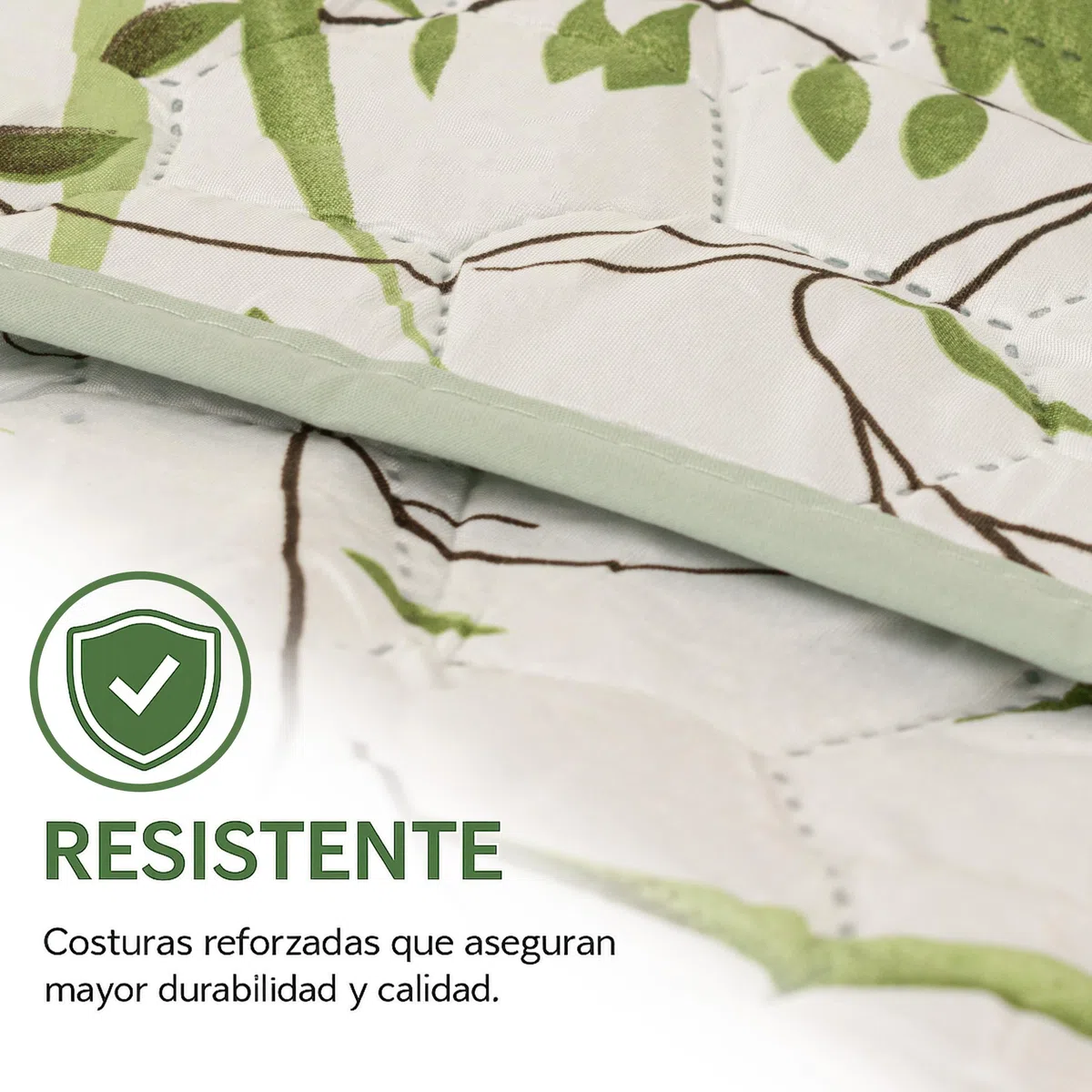 Colcha Bouti Reversible Estampada para Cama 90-105 de Dibujo Estampado Tamaño 240 x 260 cm - Edredón Ligero de Entretiempo, Cubrecama Decorativo Suave y Transpirable para Dormitorio