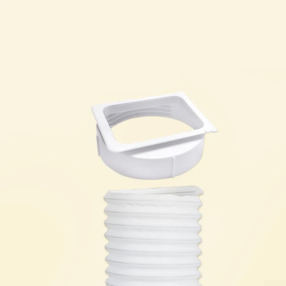 Portátil, tubo de escape acondicionador, manguera para Midea, kit de conector de CA de 150 mm, extensible resistente al calor, conducto de refrigeración PP, reemplazo, accesorios móviles de