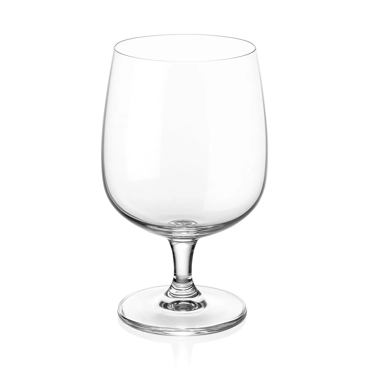 DIAMANTE Copas de vino de tallo corto, copas de agua, juego de 6, capacidad de 346 ml, aptas para lavavajillas