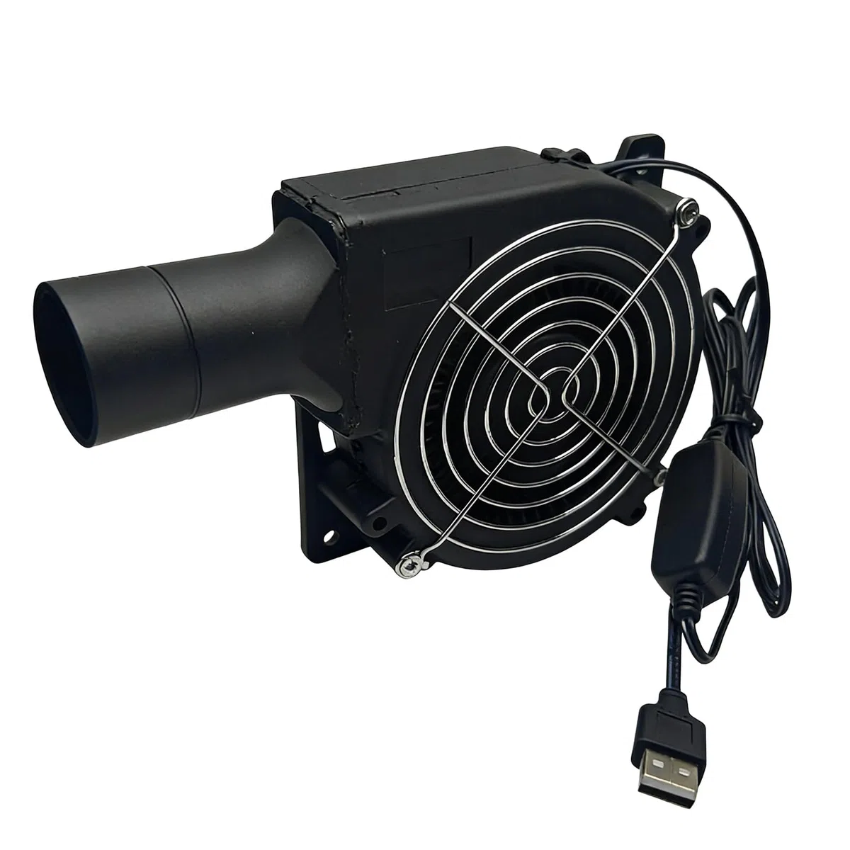 Radiallüfter USB Soplador Ventilador: RadialFan con regulador de velocidad, ventilador de turbina de 5 V, enfriamiento para electrodomésticos, ventilador para aparatos de calefacción, barbacoa