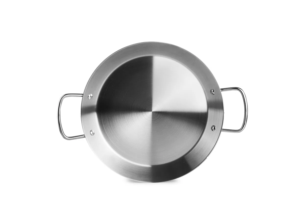 IBILI - Paellera 5Ply Element 30 Cm, 4 raciones, sin antiadherente, 5 capas, Apta para Induccion