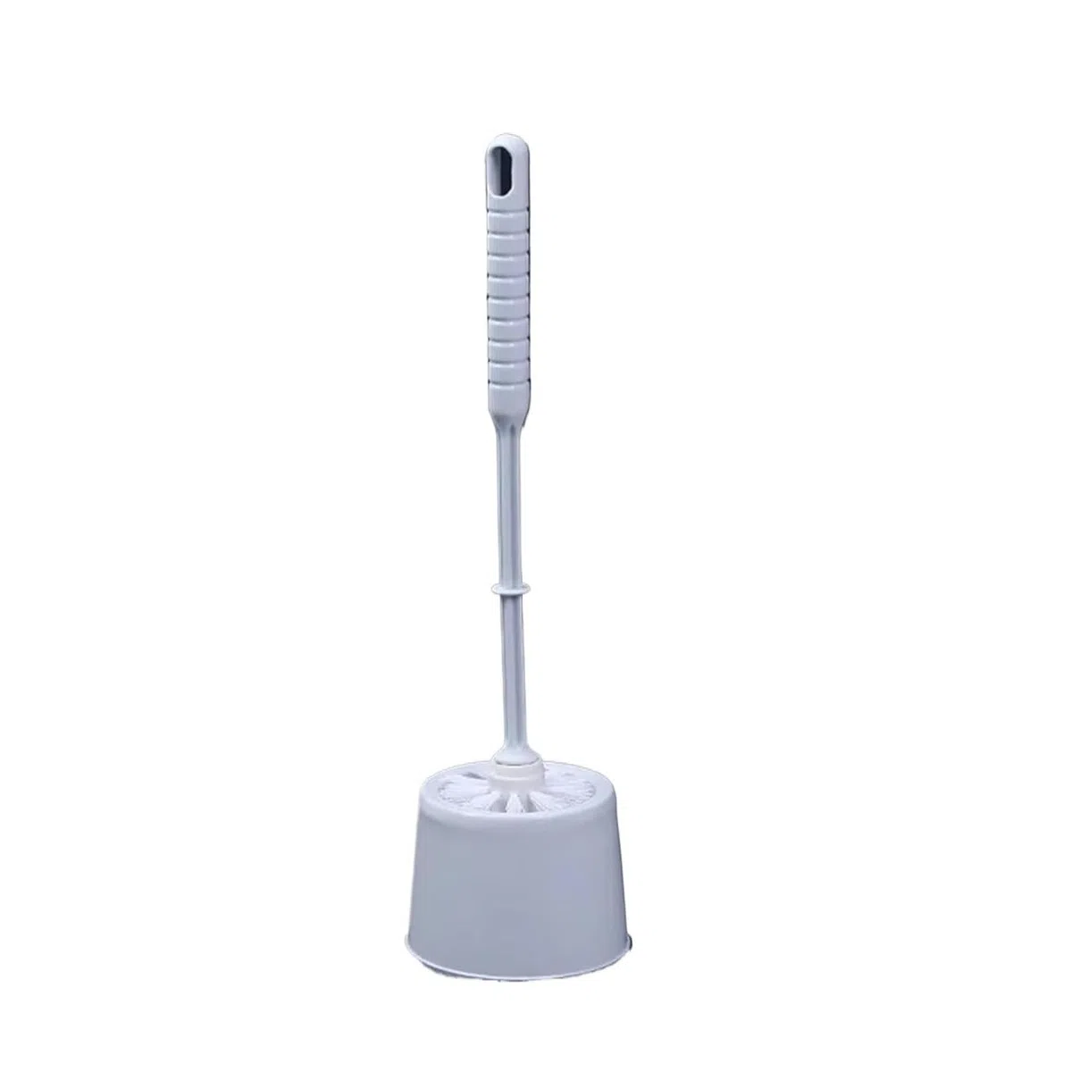 Juego de cepillo y soporte para cuenco de aceite, herramienta compacta, limpieza profunda para baño, cerdas gruesas y suaves, mango largo, ahorro de mano de obra (azul) (un color azul)