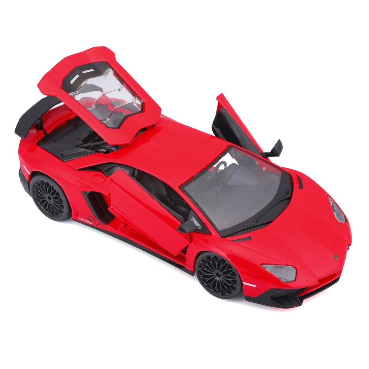 Bburago - Lamborghini Aventador, Rojo (18-21079)