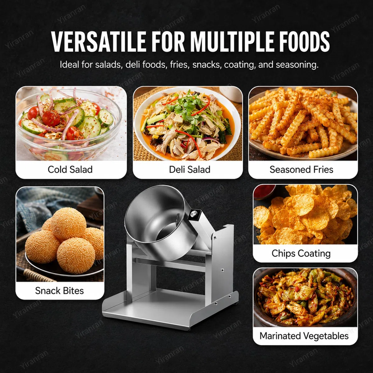 Máquina Mezcladora De Marinado, Mezclador Eléctrico De 5 Litros Para Carne Con Temporizador, Velocidad/ángulo Ajustables, Mezcla Con Un Solo Toque Para Ensaladas, Alimentos Preparados, Papas