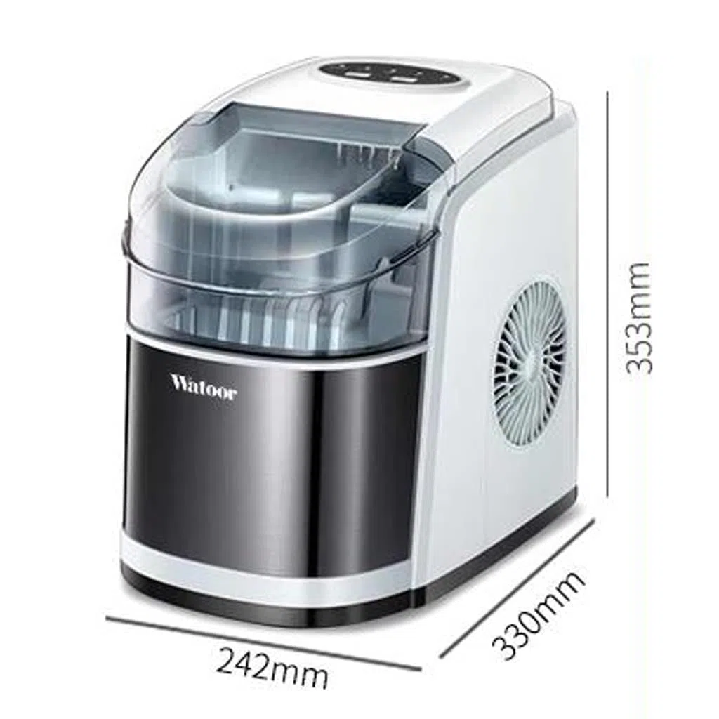 Fabricante de Hielo de 15 kg de Agua pequeña for el Grifo automático en la Tienda de té de Leche Gota automática Hielo Fabricante de Hielo
