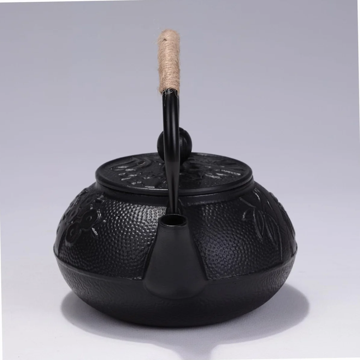 PRETYZOOM Tetera De Hierro Fundido Hervidor De Hierro Para Estufa Hervidor De Agua Delicado Para Cocina Para Té Multifunción