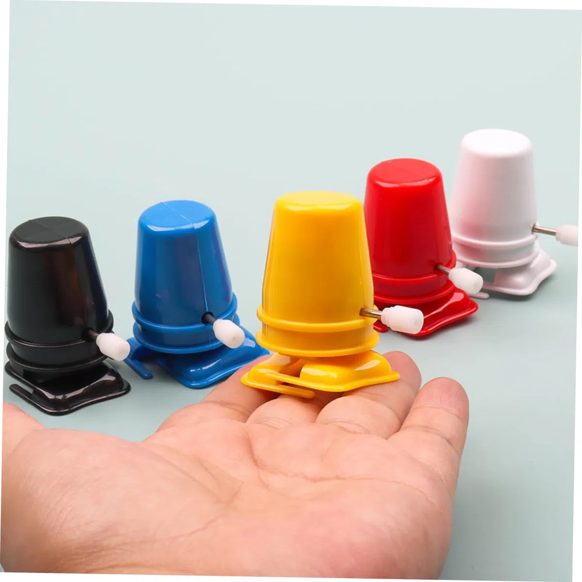 Beaupretty 18 Piezas de Mecanismo de Juguete para Caminar Cuerda, Accesorios de Plástico para Proyectos DIY y Creatividad Infantil en Manualidades