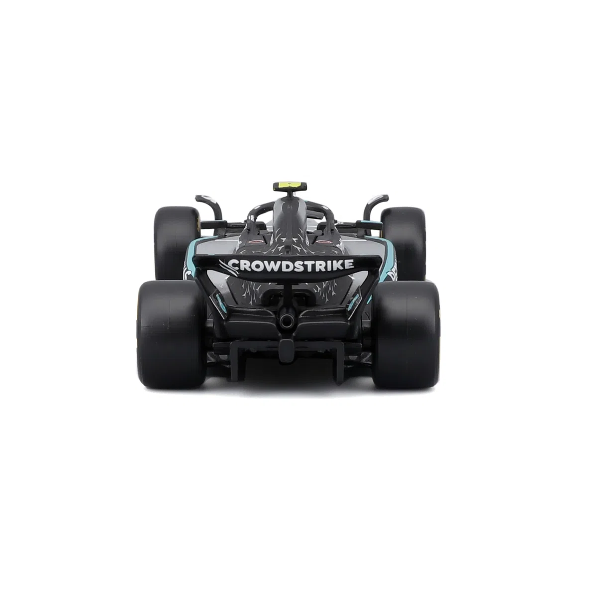 Bburago - Mercedes-AMG W16 2025#12 Antonelli, Coche diecast a Escala 1:43 con Vitrina de exposición, réplica Detallada del F1 Mercedes, Base incluida, Licencia Oficial, Edad Recomendada 14+ años