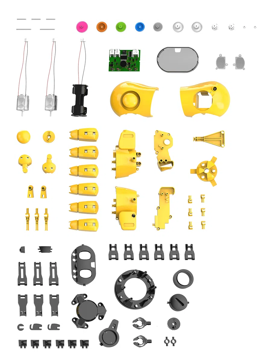 CONSTRUCT & CREATE Tobbie el Robot de IA autoguiado construye tu Propio Kit Stem de Bricolaje