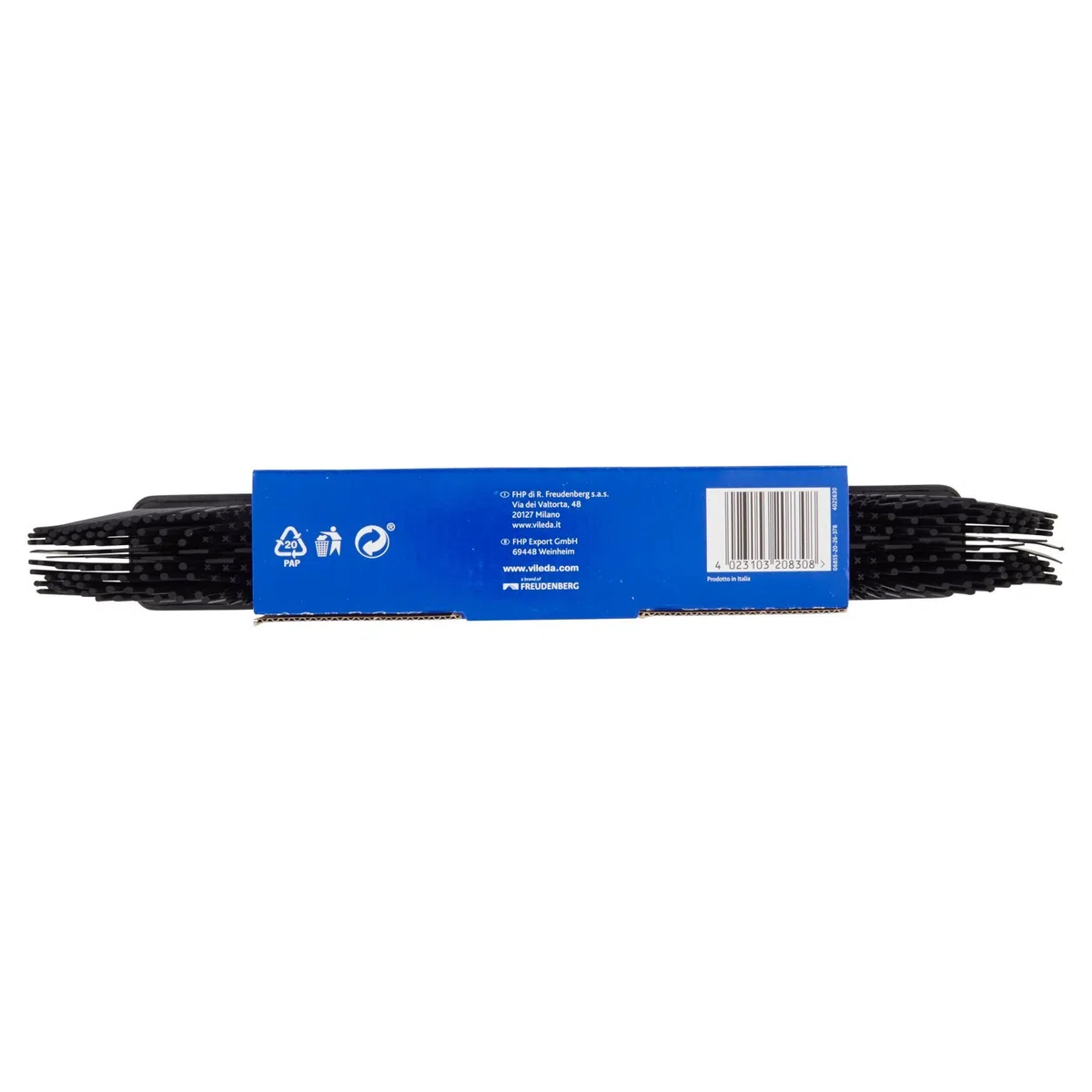Vileda 159821 - Escoba multiusos para pelo de animal y cabello, color rojo y negro