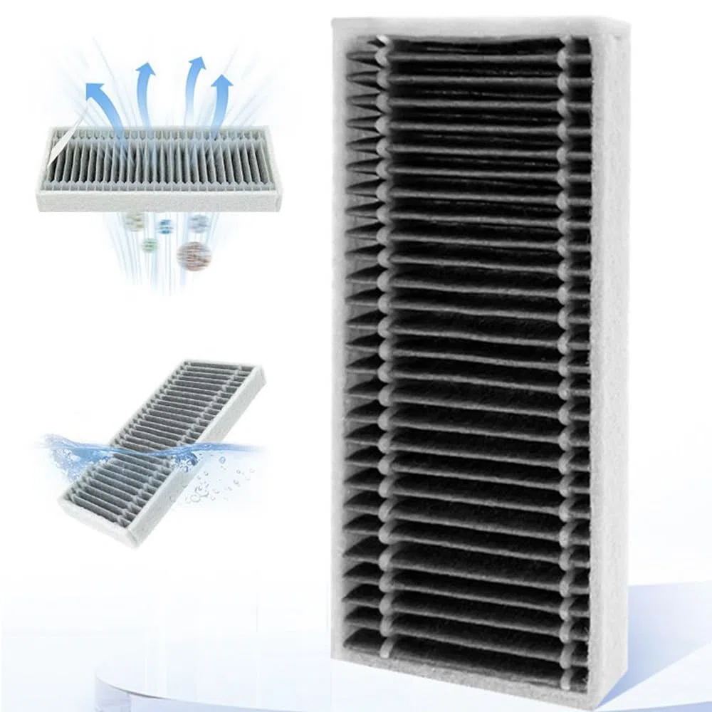 Kit de 42 accesorios para aspiradora robot T80 para aspiradora Ecovacs T80, 2 cepillos principales, 4 rodillos de trapo, 12 cepillos laterales, 12 filtros, 12 bolsas de polvo (juego 3)