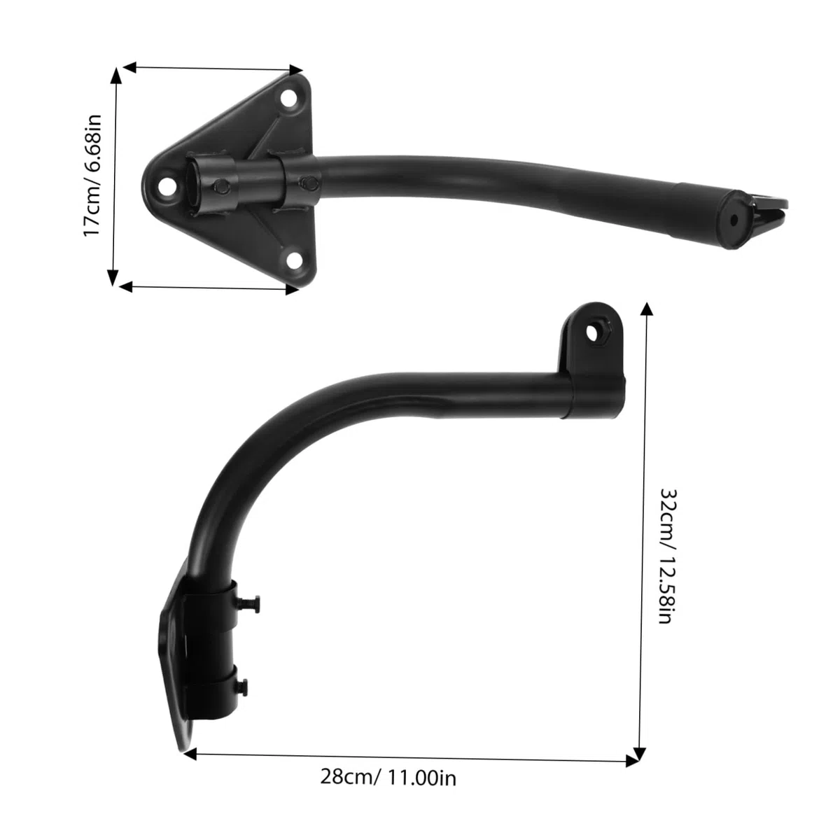 Soporte Para Ventilador De Pared Con Base Triangular Y Tornillos De ExpansióN Accesorio De Montaje Para Ventiladores EléCtricos Compatible Y Seguro Para Hogar Y Oficina 12.59X11.02X6.69In