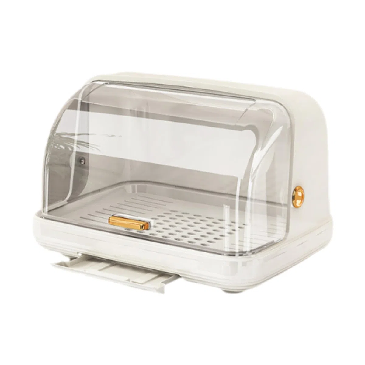 Estante para Biberones, Soporte para Biberones de Lactancia, Escurridor de Cubiertos con Tapa para Vasos Y Platos, Blanco, Individual