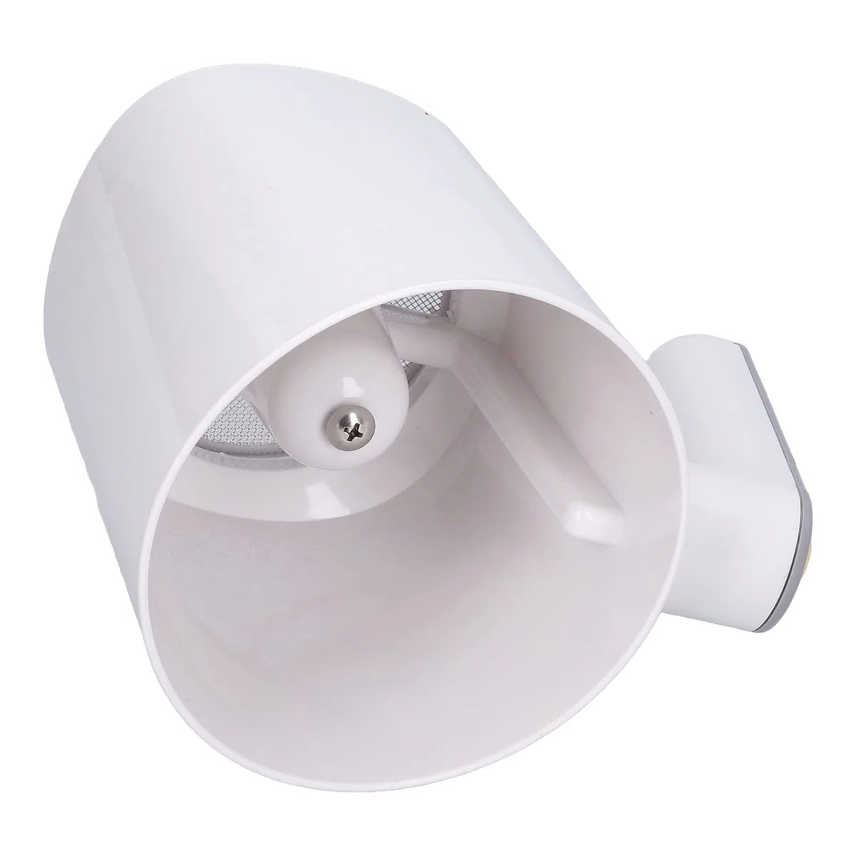 Nikou Tamiz de Harina Eléctrico de Mano, Tamiz de Polvo Blanco con Forma de Taza Eléctrica Portátil, 2 Modos de Uso, para Hornear En Casa, Harina, Azúcar Glaseado