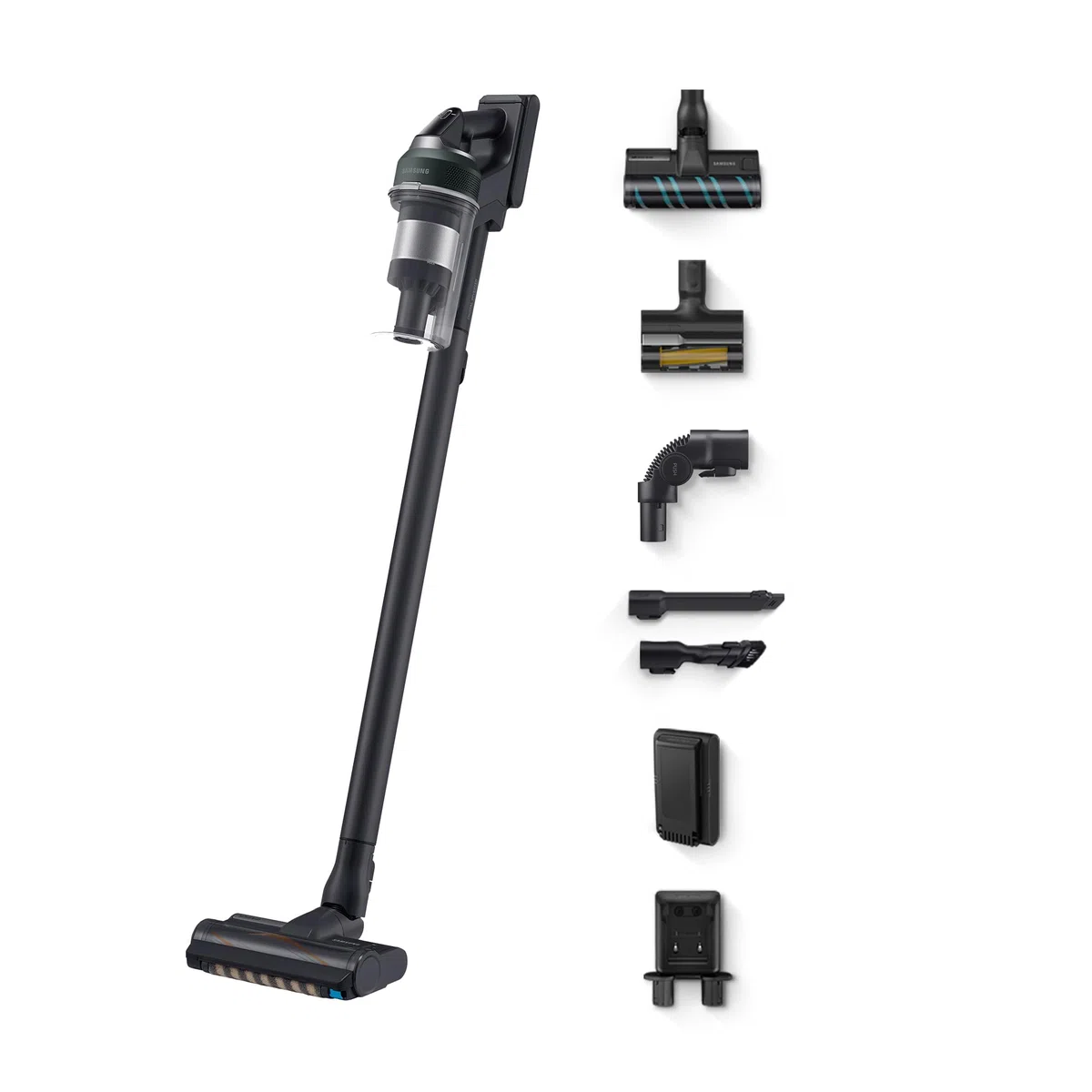 Samsung Aspiradora sin Cable Jet 85 Pet 210AW con Cepillo para Mascotas+ VS20C8522TN/WA