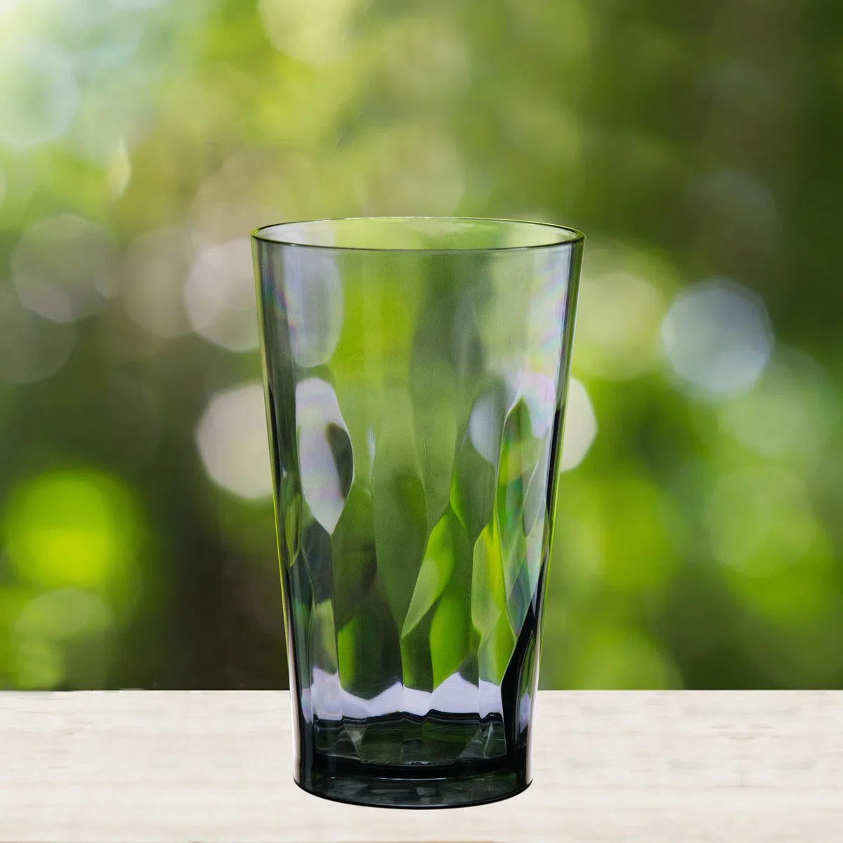 JGIRL Vasos de plástico irrompibles, juego de 6, vasos inastillables, vasos de vidrio de plástico, vasos de plástico de 16 onzas, aptos para lavavajillas (gris)