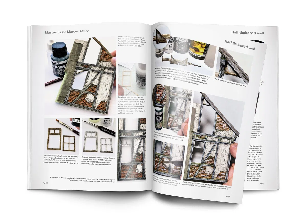 Vallejo Book 75065 Diorama by Marcel Ackle: Construction and painting techniques (184pages) (EN)