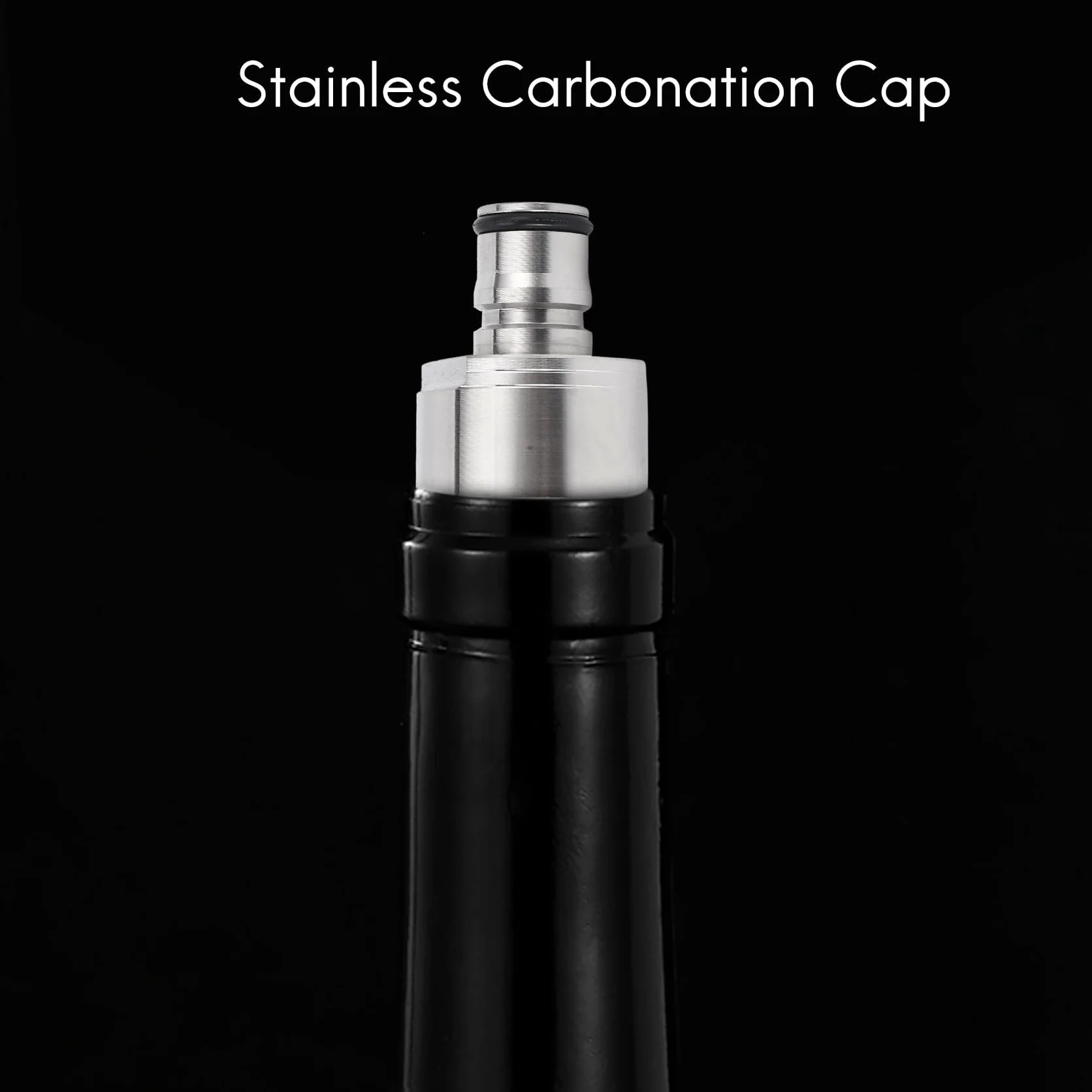Kebing Homebrew - Tapón de carbonatación de acero inoxidable, 2 unidades/lote 304 5/16 pulgadas, tipo de bloqueo de una bola, en el Pet para bebidas alcohólicas, Kebing Homebrew