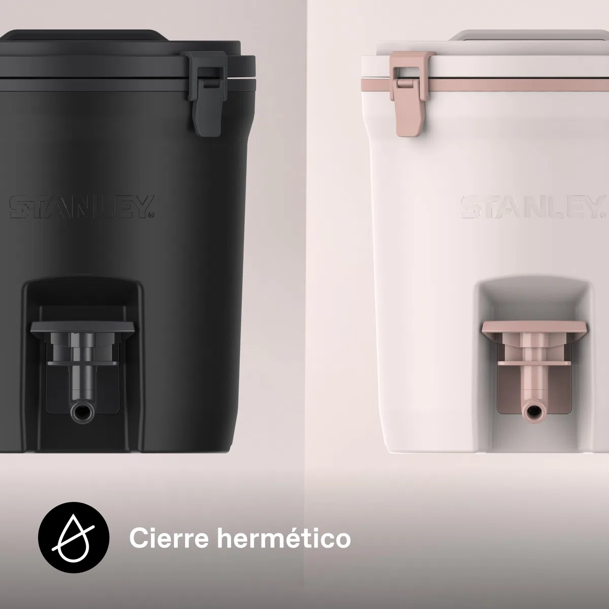 Stanley 1913 Jarra de Agua Fast-Flow 7,5L - Mantiene 13 Horas Frío - Hielo hasta 2 Días - Sin BPA - Antigoteo - Doble Pared con Aislante - Jarra con Cierres y Asa Resistentes