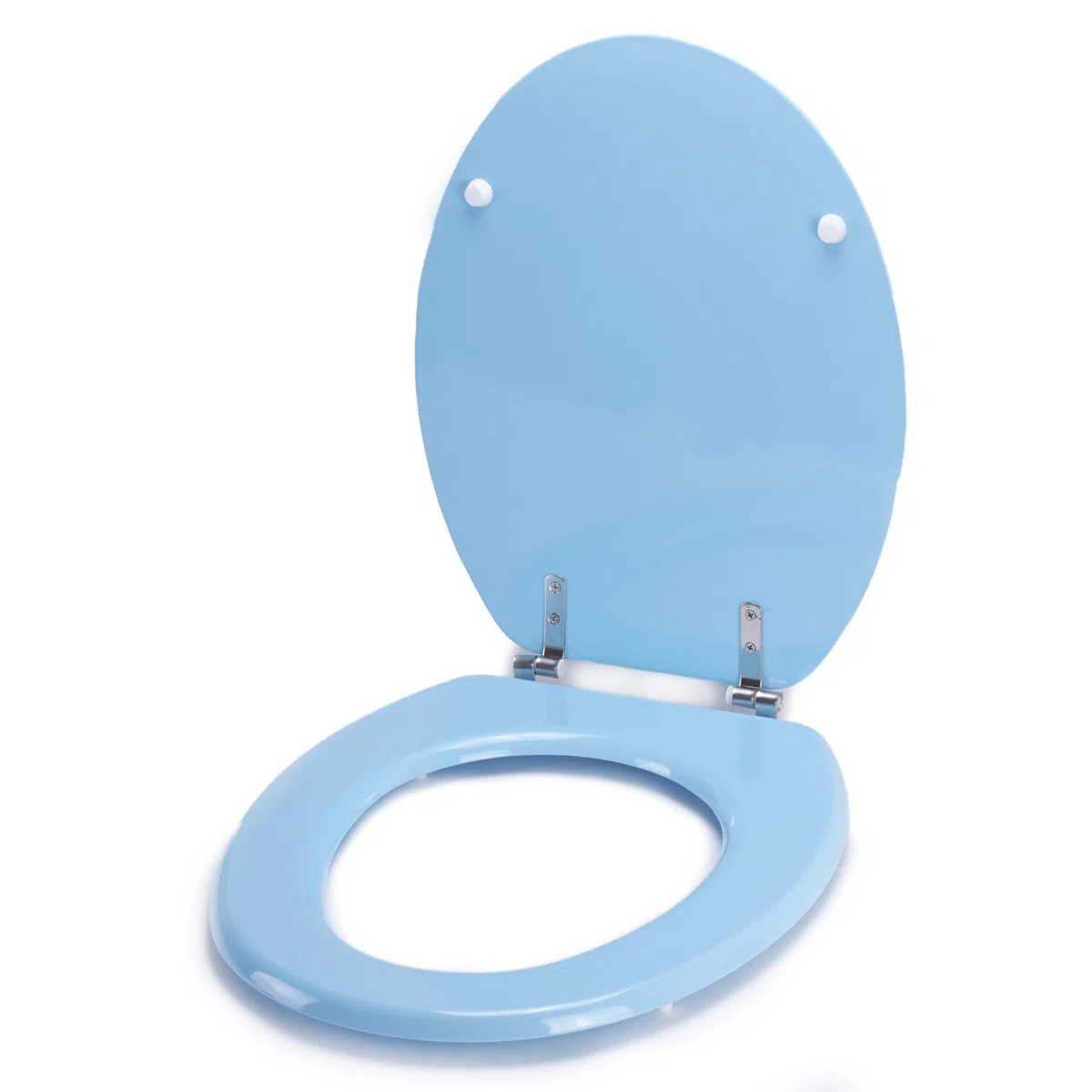 MSV asiento para inodoro, Azul cielo