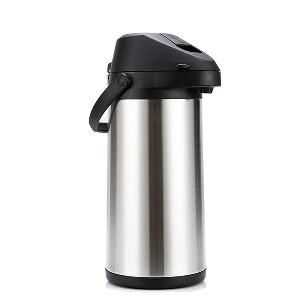 Termo, Dispensador De Bebidas, Jarra De Aire Aislante Al Vacío para Catering para Bebidas Calientes, Frías, Té, Café, Olla De Aislamiento De Acero Inoxidable, hasta 24 Horas-5L