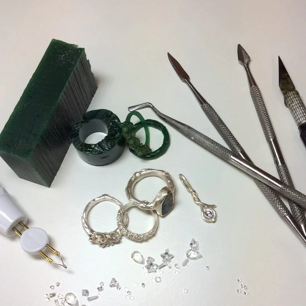 MMOBIEL Juego de 12 piezas de tallado de cera de acero inoxidable, herramientas de cincel para talladores de cera, herramientas de cincel de polímero de doble extremo, SFX, herramientas de arcilla de