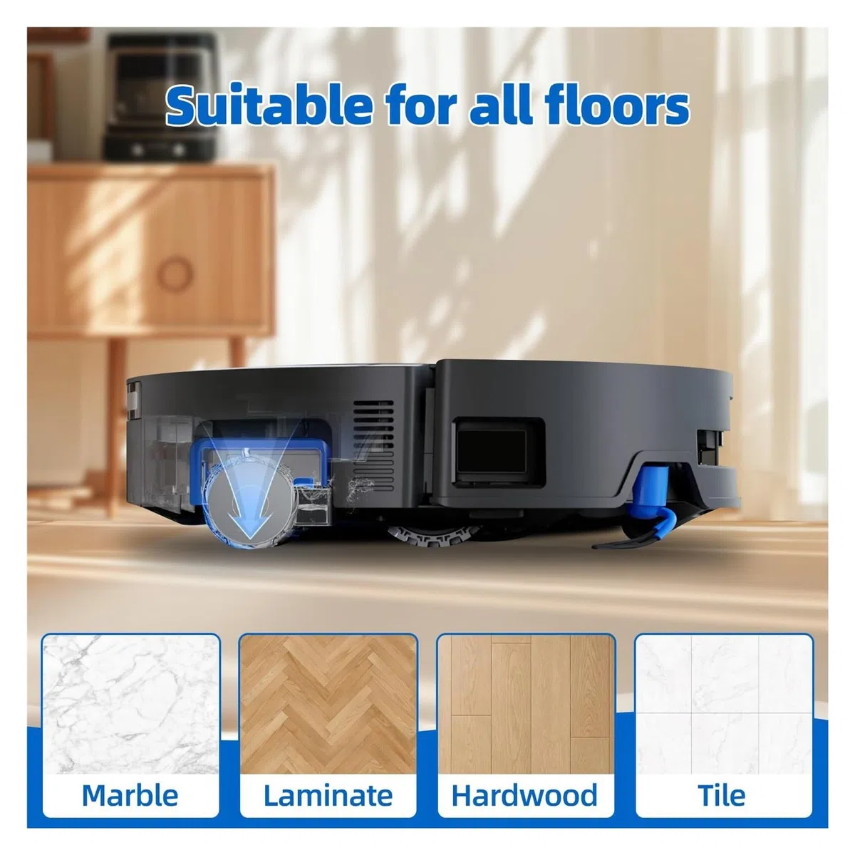 Limpiasuelos Multiusos 1L. Compatible con ECOVACS Deebot X5 Pro/ X2 Pro Omni | 2PCS