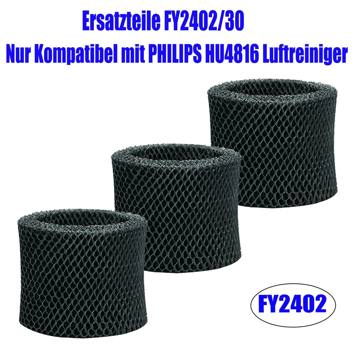 Filtro de repuesto para humidificador Philips Series 2000 FY2402/30, compatible con filtro humidificador Philips HU4816