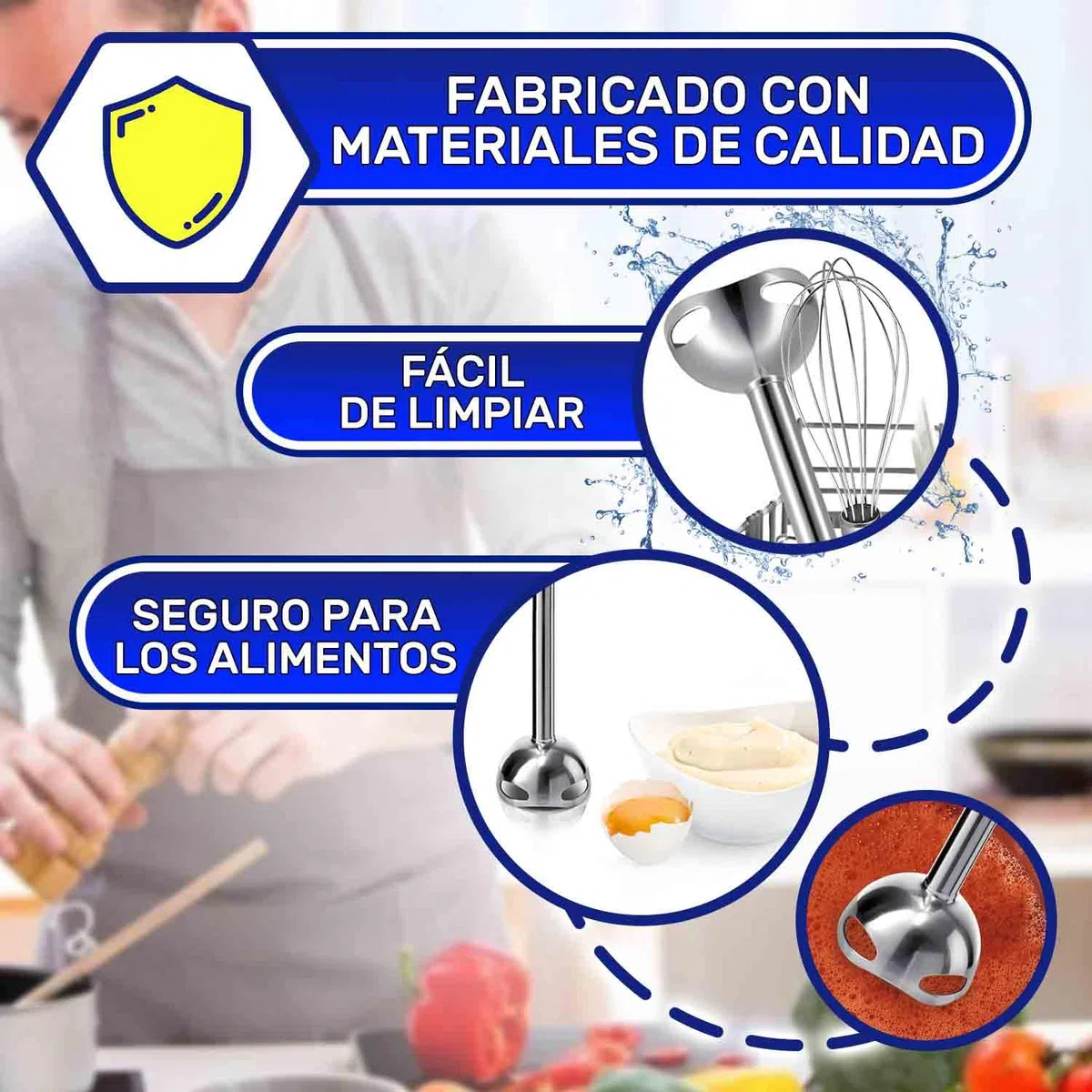MONTERAL Pata para Batidora Mano con Código Original 12033217 para Bosch para Siemens - Garantía de 10 Años
