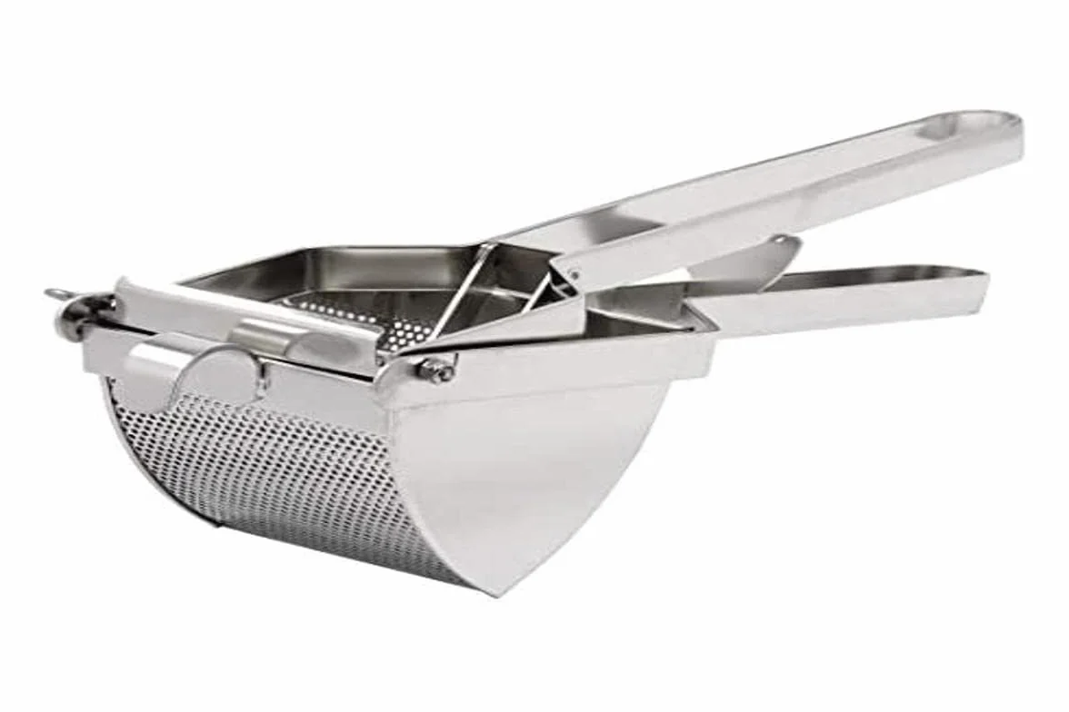 Vogue Heavy Duty Patata Ricer 100X100mm Acero inoxidable Masher Juicer