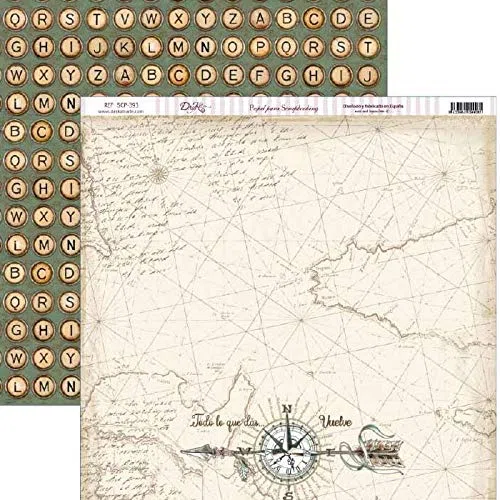 Dayka Trade KIT SCRAPBOOKING ANTIQUE STYLE“
