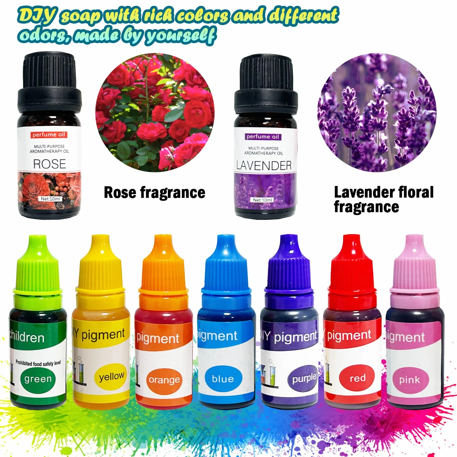 Fabrica de Jabones, Juego Hacer Jabones, Kit para Hacer Jabones Artesanales, Kit para Hacer de Jabón, Kit de Fabrica de Jabones Creativo DIY para Adultos, Jabones para Regalar