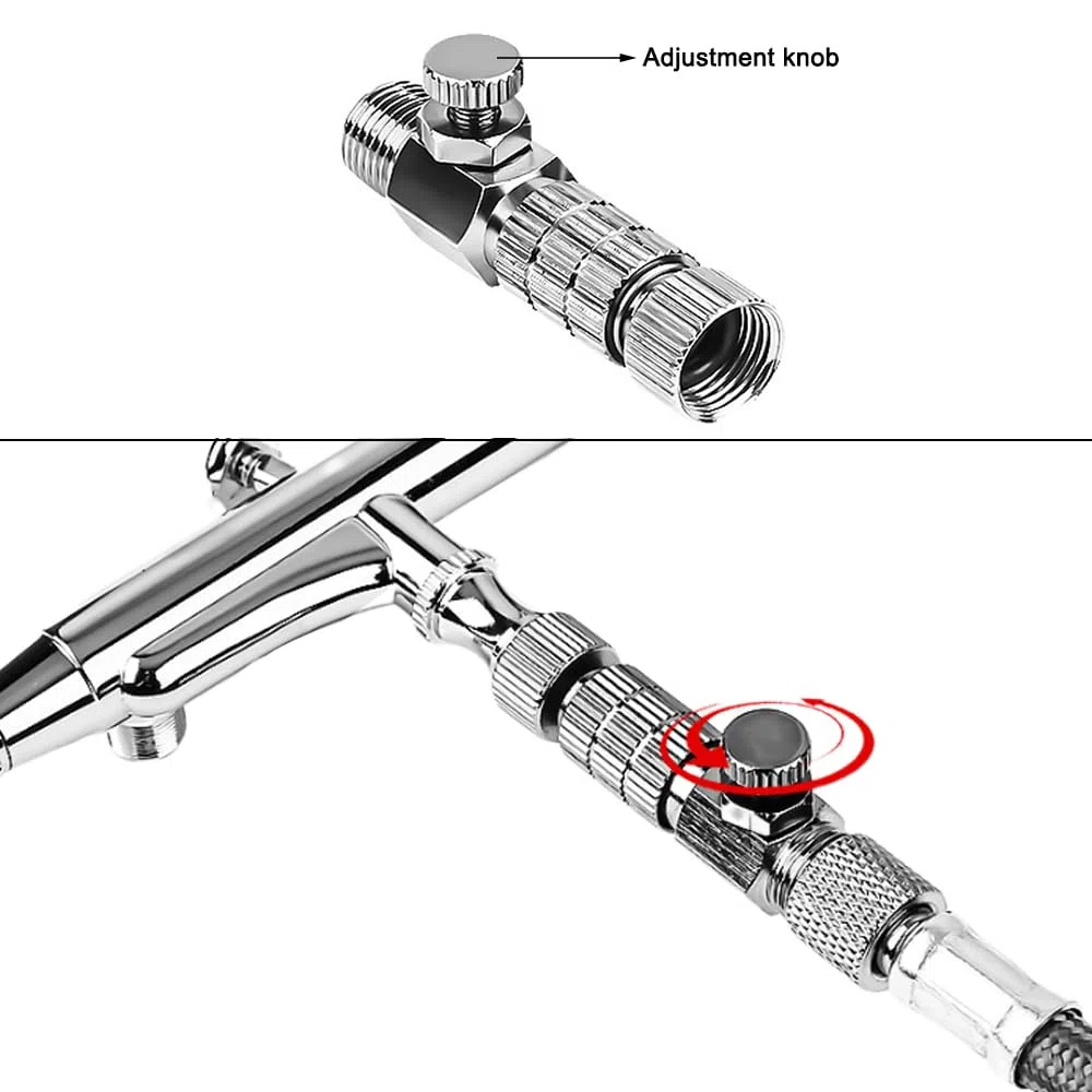 4 adaptadores de aerógrafo, adaptadores de acoplamiento de liberación rápida de aerógrafo de 1/8 pulgadas, adaptadores de montaje macho y conectores hembra, accesorios de aerógrafo para compresor de