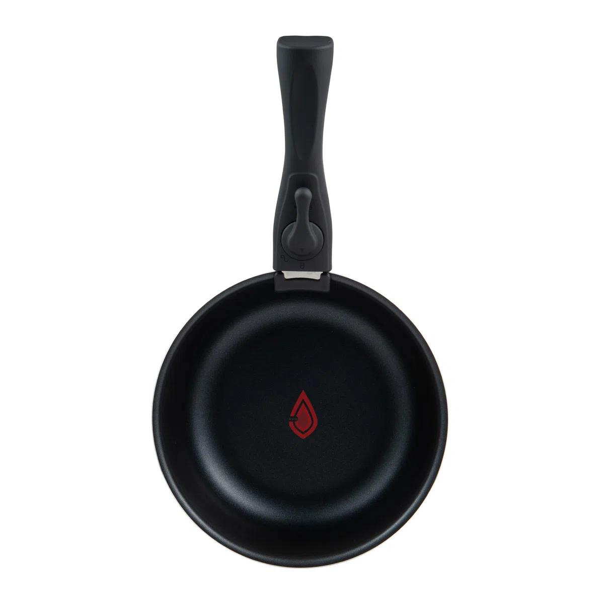 Bergner - Set 4 Pzs Cazo Alu Prensado con Mango Desmontable y Heat Dot - Revestimiento ILAG Essential - Antracita - Inducción Compatible, 16 cm | 18 cm | 20 cm