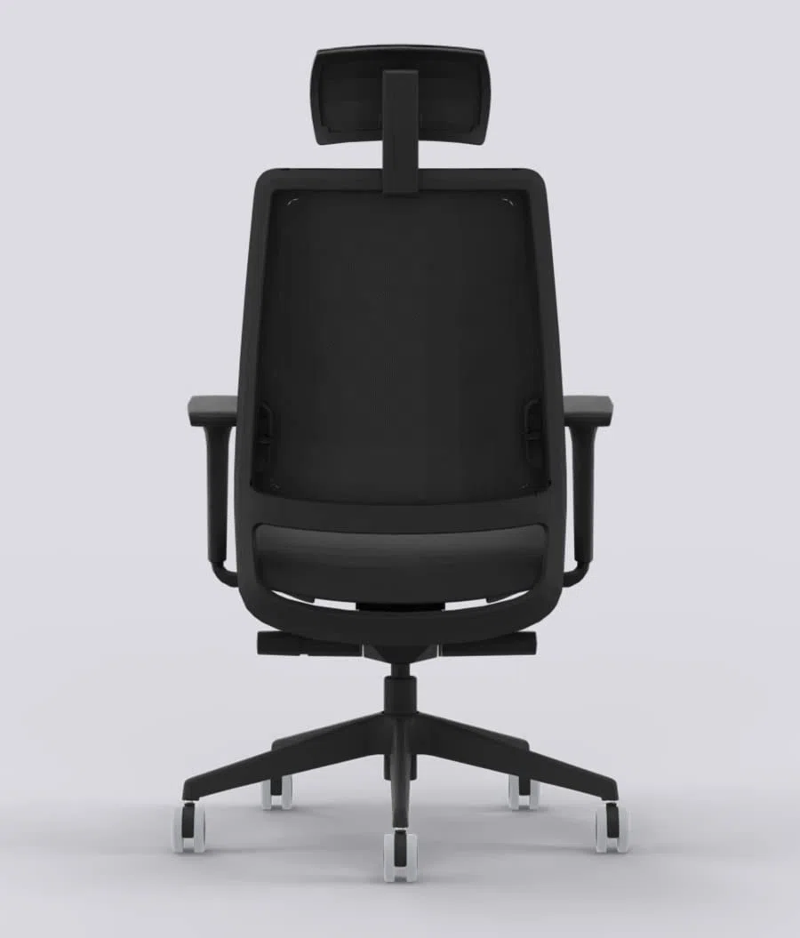 Silla de Oficina ergonómica Negra Top Gama Profesional Sense Silla o sillón de Escritorio