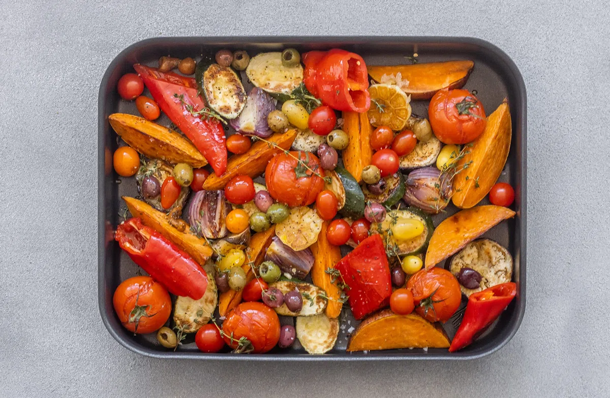 Bandeja de horno profesional de anodizado duro, antiadherente, grande 42 x 31 cm, aluminio, negro, 37x26.5x6.5 cm