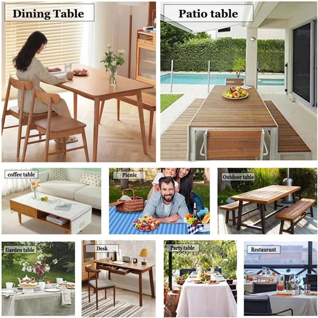 Mantel De Vinilo Rectangular Manteles Resinados Antimanchas Manteles Mesa Floral Impermeable Manteles De Plástico PVC Lavables para Cocina Restaurante Jardín Boda Fiesta Picnic,135x200cm