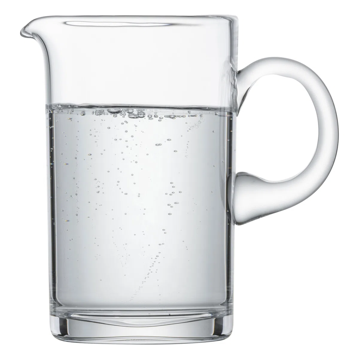 Zwiesel Glas Jarra de cristal Tritan irrompible de 1 l Tavoro, jarra de agua con asa, lanzador, jarra para servir, apta para lavavajillas