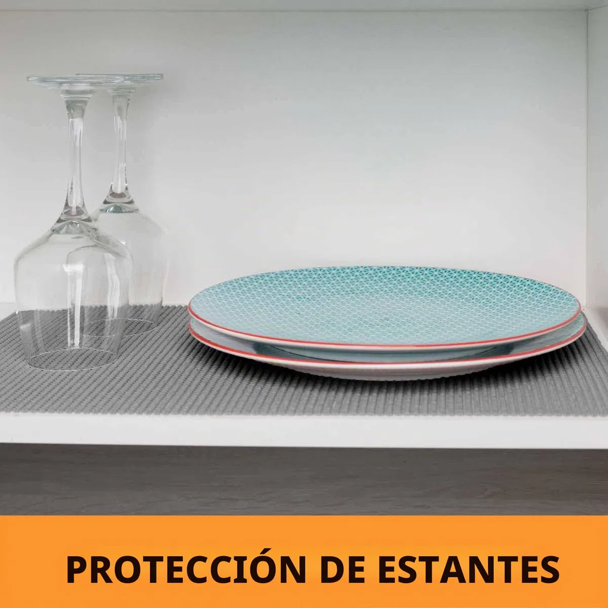 Rollo de Alfombrilla Antideslizante para Cajones de Cocina, Weewam 30 x 600 cm (XXL) Forro EVA para Muebles de Cocina, Tapete Protector Armarios Cajones Estantes, Sostenible y Impermeable (Gris)