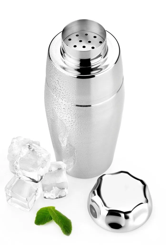 BRA Bella | Coctelera de Acero Inoxidable, 18/10, Plata, Centimeters
