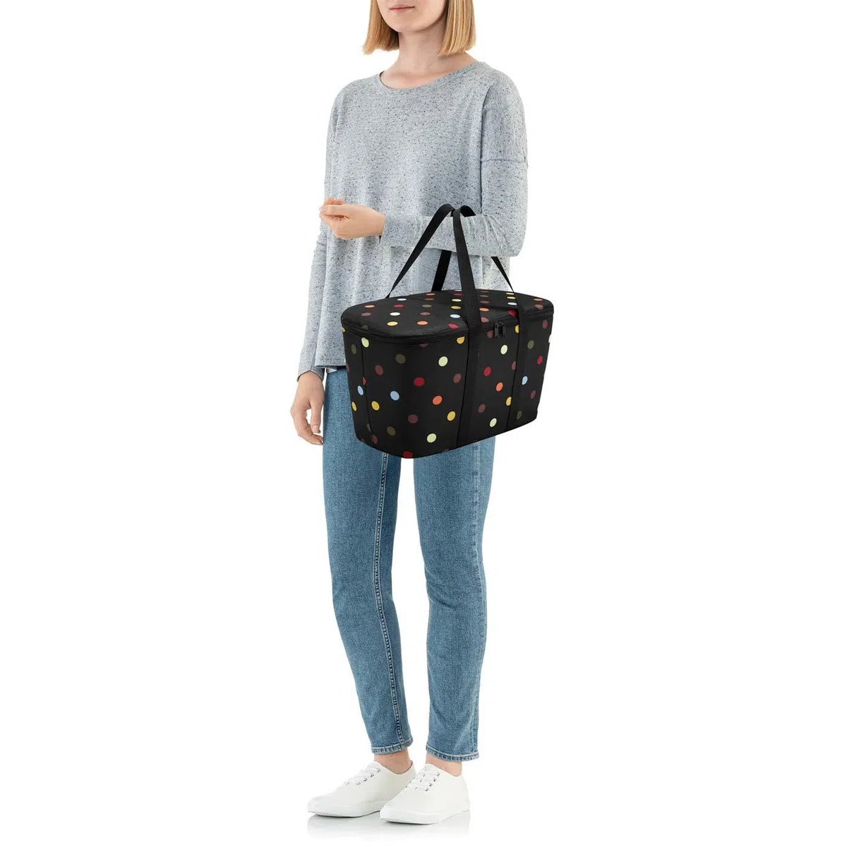 reisenthel coolerbag - Bolsa térmica de Tejido de poliéster y Material de Calidad, Adecuada para picnics, Compras y desplazamientos, en Puntos