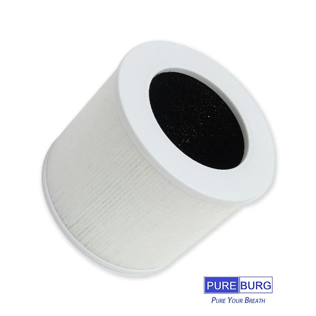 PUREBURG Core Mini - Filtro de Repuesto Compatible Con Levoit Purificador de Aire, Número de Pieza RF, H13, Filtración de 3 Etapas, 2 Unidades