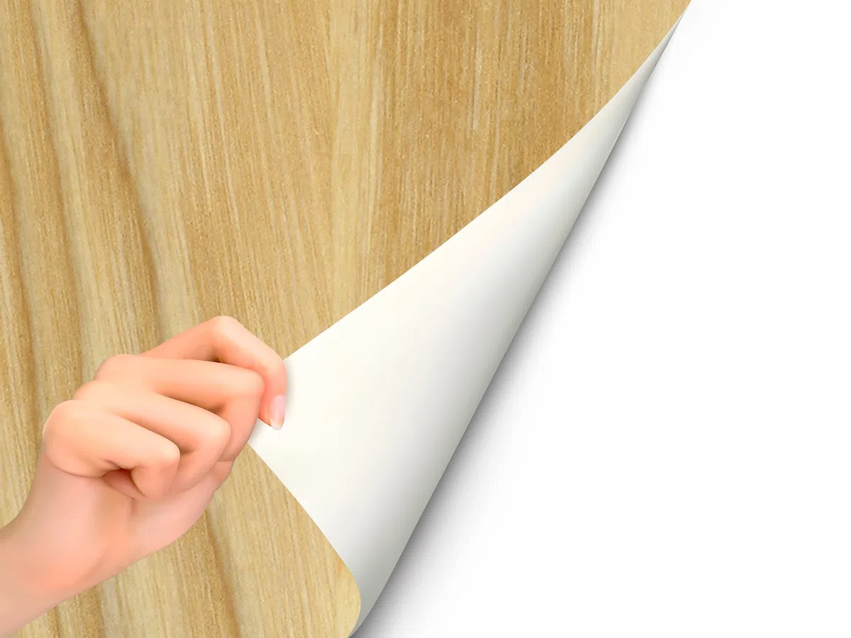 Pegatinas 3D Vinilo para Frigorífico vetas madera|Varias Medidas 200x70cm | Adhesivo Resistente y de Facil Aplicación | Pegatina Adhesiva Decorativa de Diseño Elegante|